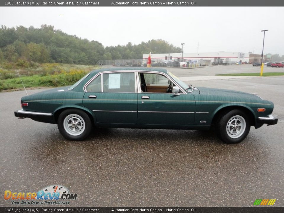 1985 Jaguar XJ XJ6 Racing Green Metallic / Cashmere Photo #17