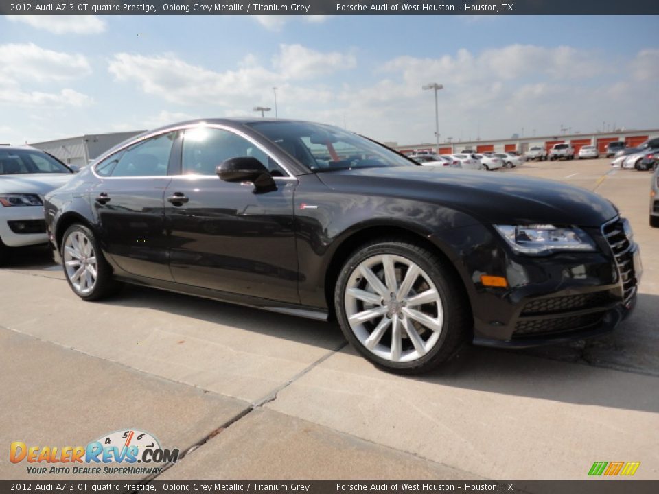 Oolong Grey Metallic 2012 Audi A7 3.0T quattro Prestige Photo #1