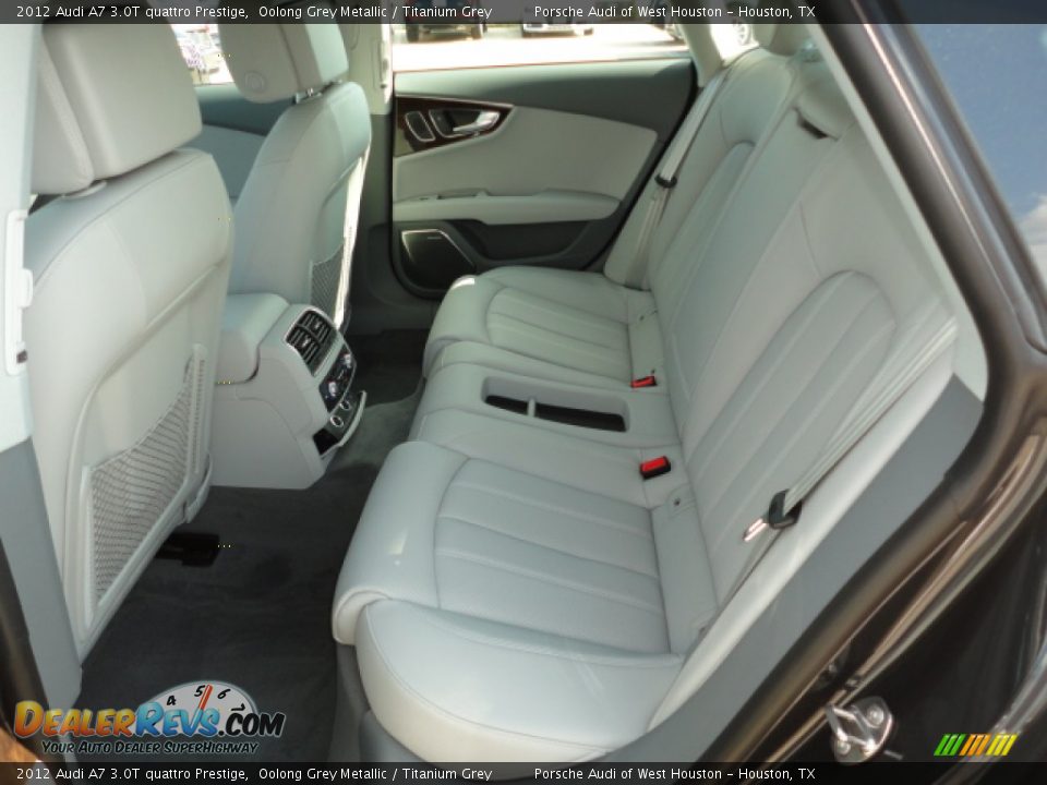 Titanium Grey Interior - 2012 Audi A7 3.0T quattro Prestige Photo #6