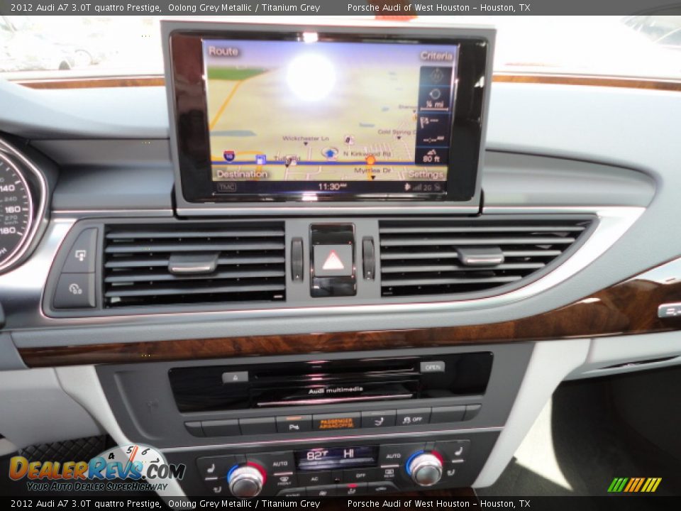 Navigation of 2012 Audi A7 3.0T quattro Prestige Photo #9