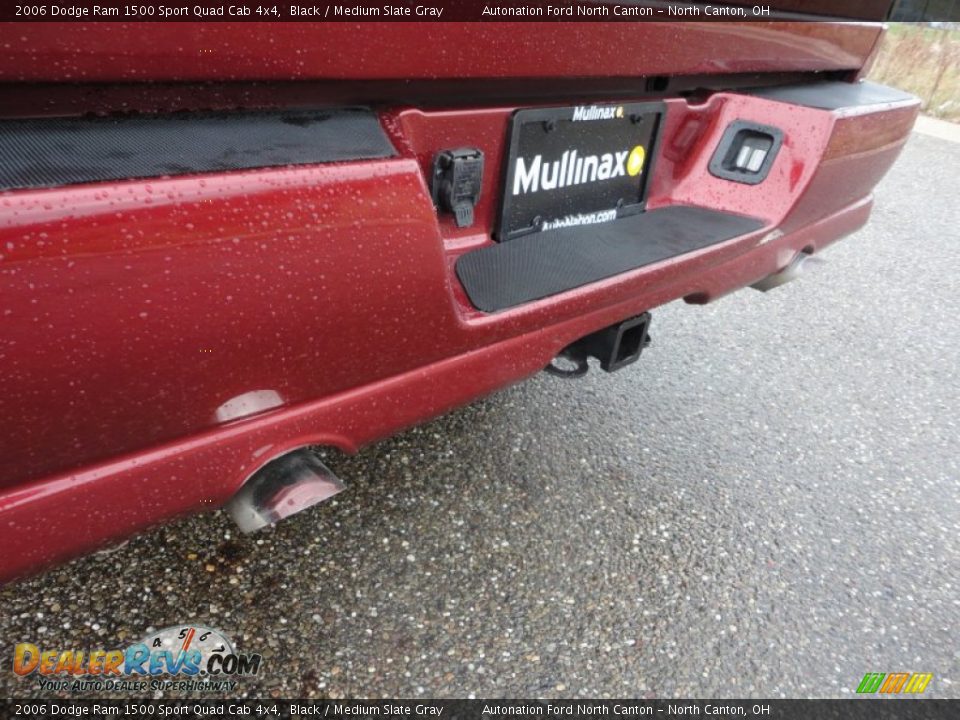 2006 Dodge Ram 1500 Sport Quad Cab 4x4 Black / Medium Slate Gray Photo #18