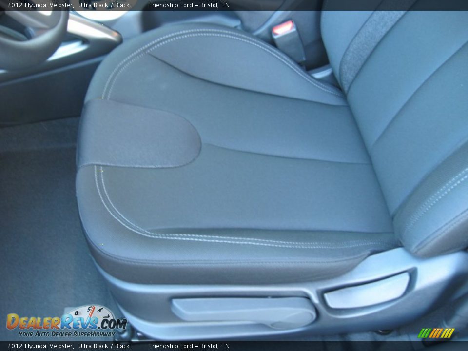2012 Hyundai Veloster Ultra Black / Black Photo #15