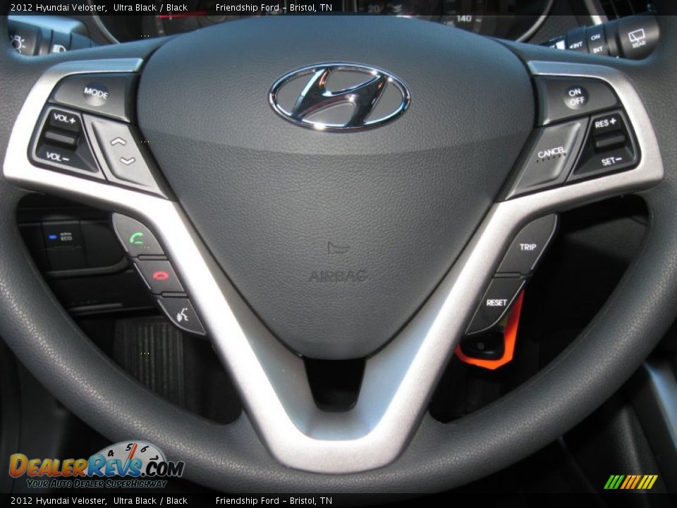 2012 Hyundai Veloster  Steering Wheel Photo #26