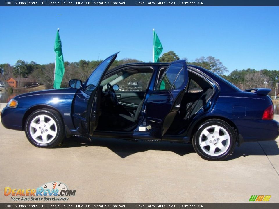 2006 Nissan Sentra 1.8 S Special Edition Blue Dusk Metallic / Charcoal Photo #10