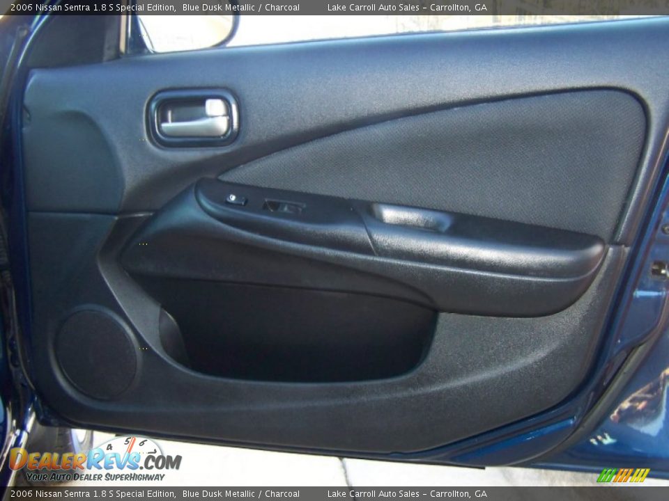 2006 Nissan Sentra 1.8 S Special Edition Blue Dusk Metallic / Charcoal Photo #12