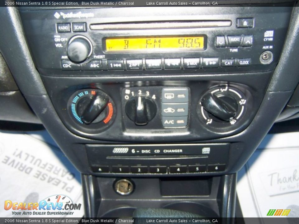 2006 Nissan Sentra 1.8 S Special Edition Blue Dusk Metallic / Charcoal Photo #23