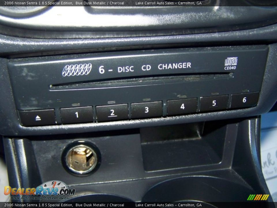 2006 Nissan Sentra 1.8 S Special Edition Blue Dusk Metallic / Charcoal Photo #24