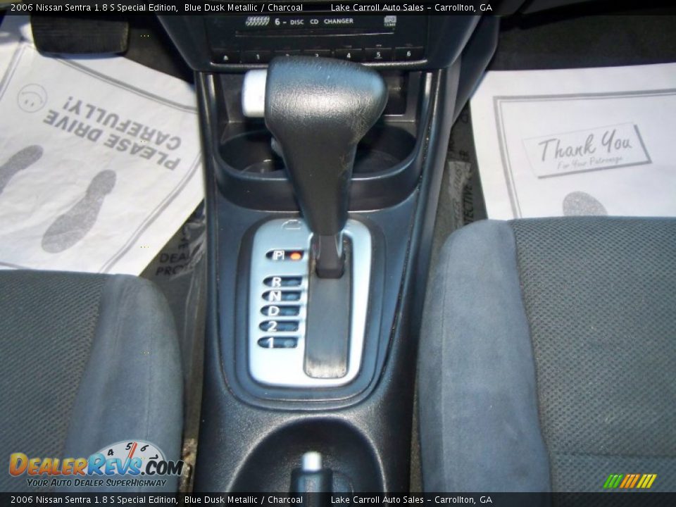 2006 Nissan Sentra 1.8 S Special Edition Blue Dusk Metallic / Charcoal Photo #26