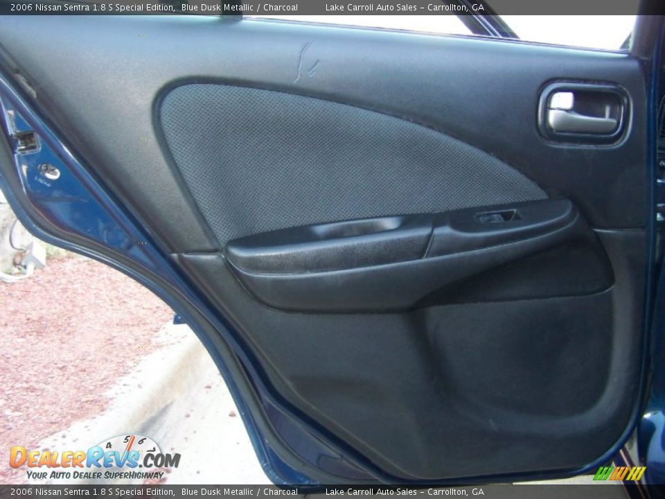 2006 Nissan Sentra 1.8 S Special Edition Blue Dusk Metallic / Charcoal Photo #27