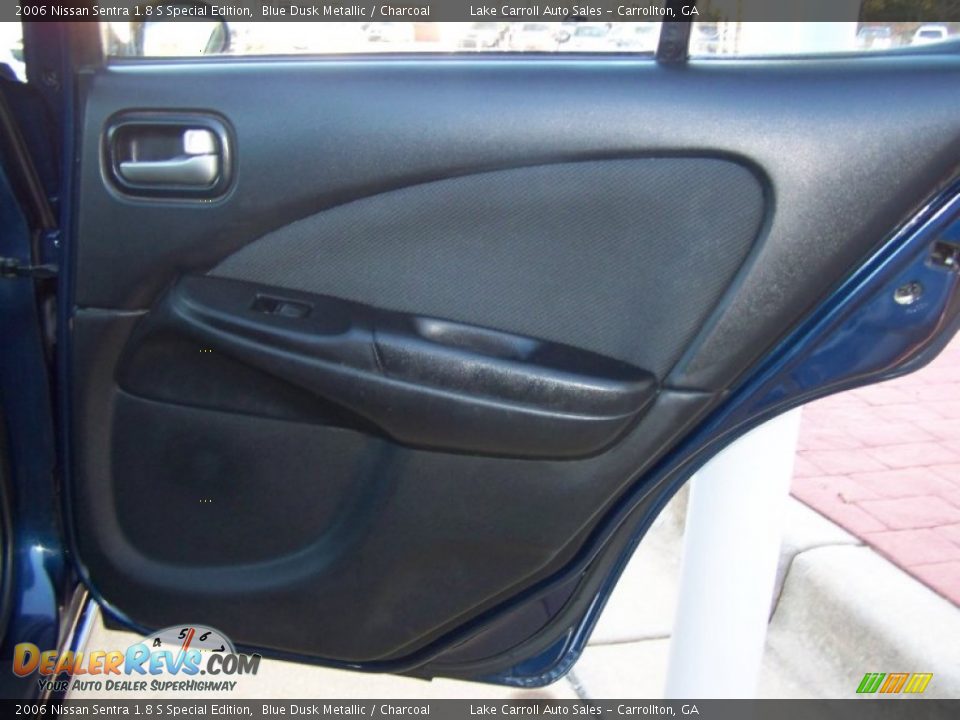 2006 Nissan Sentra 1.8 S Special Edition Blue Dusk Metallic / Charcoal Photo #28
