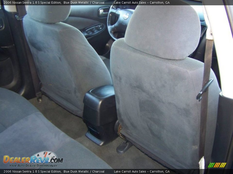 2006 Nissan Sentra 1.8 S Special Edition Blue Dusk Metallic / Charcoal Photo #32
