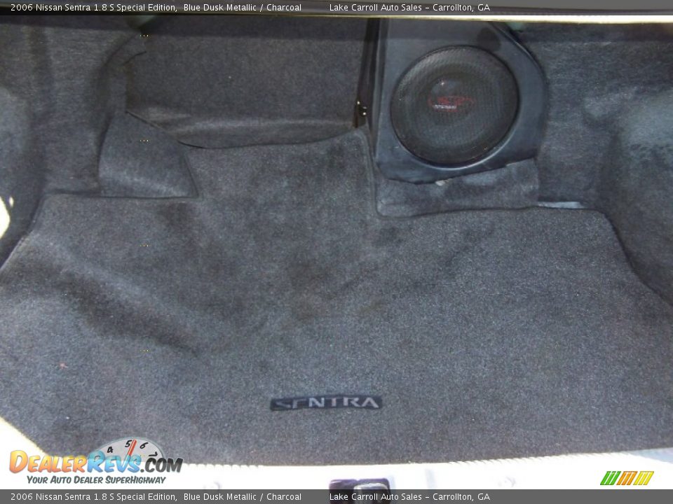 2006 Nissan Sentra 1.8 S Special Edition Blue Dusk Metallic / Charcoal Photo #34