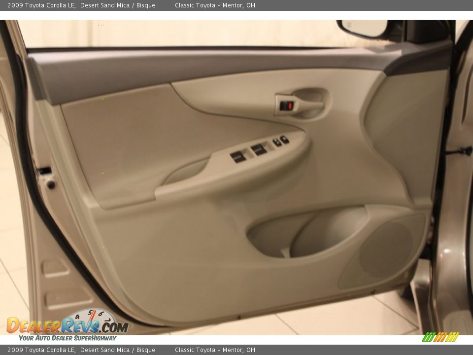 2009 Toyota Corolla LE Desert Sand Mica / Bisque Photo #5