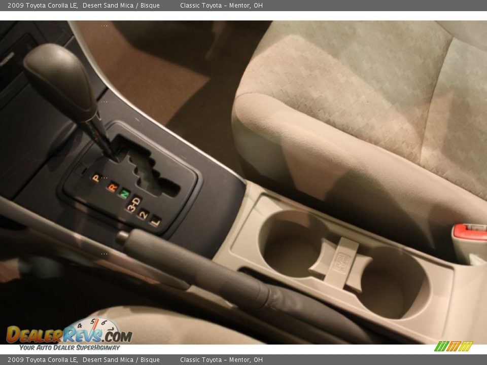 2009 Toyota Corolla LE Desert Sand Mica / Bisque Photo #9