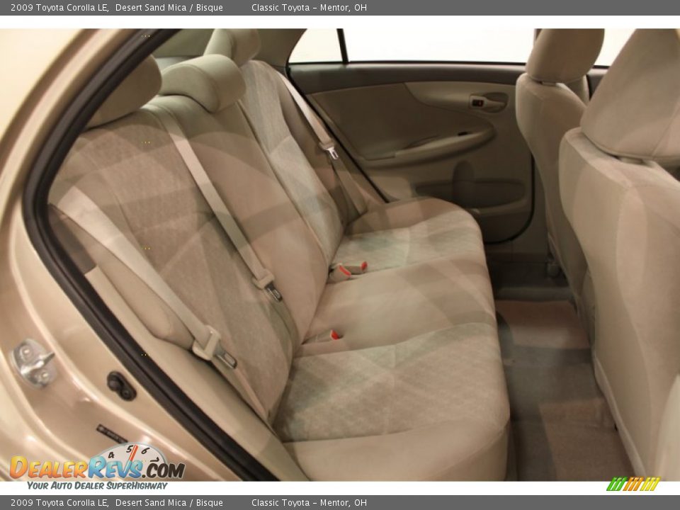 2009 Toyota Corolla LE Desert Sand Mica / Bisque Photo #11