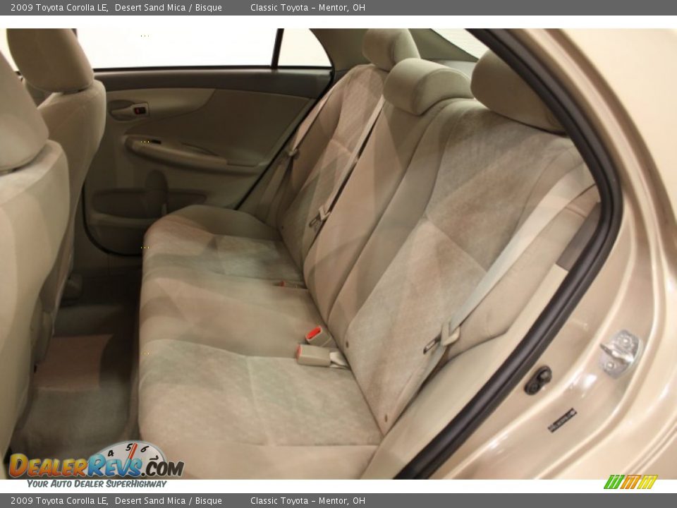 2009 Toyota Corolla LE Desert Sand Mica / Bisque Photo #12