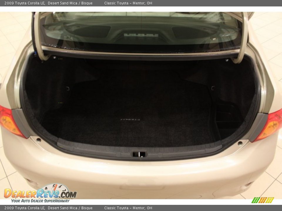 2009 Toyota Corolla LE Desert Sand Mica / Bisque Photo #14