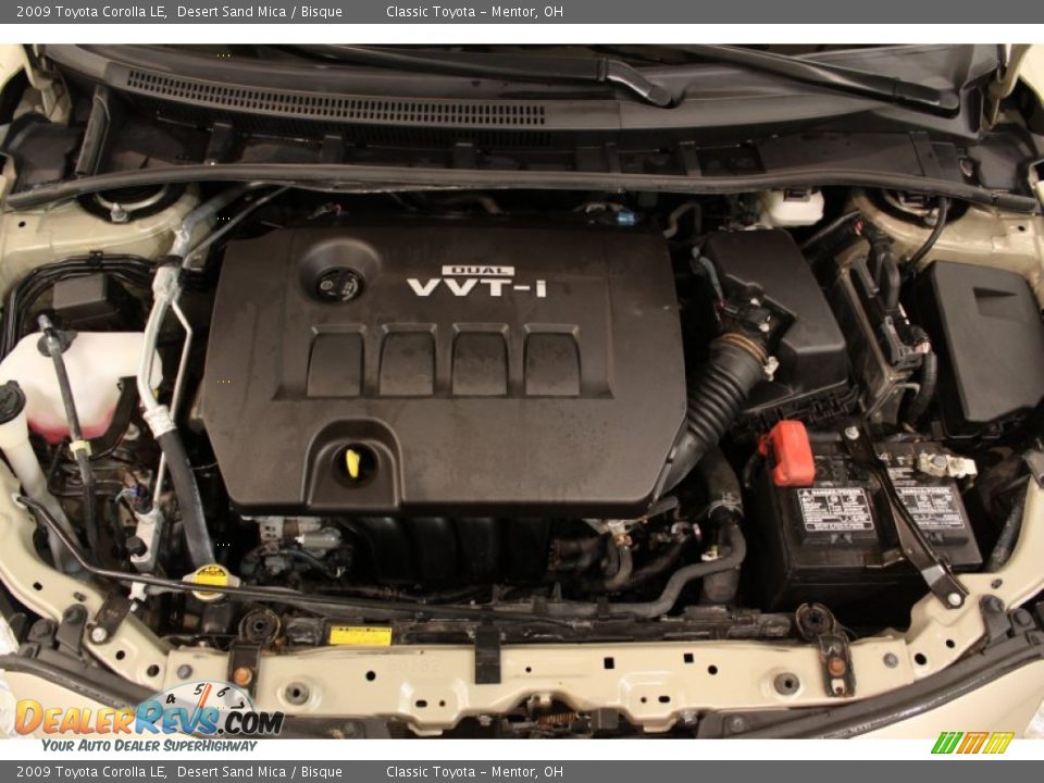 2009 Toyota Corolla LE Desert Sand Mica / Bisque Photo #15
