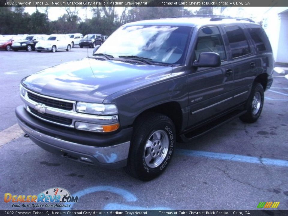 2002 Chevrolet Tahoe LS Medium Charcoal Gray Metallic / Medium Gray/Neutral Photo #4