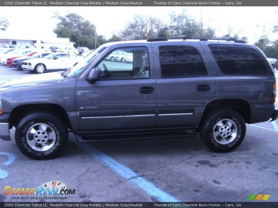 2002 Chevrolet Tahoe LS Medium Charcoal Gray Metallic / Medium Gray/Neutral Photo #5
