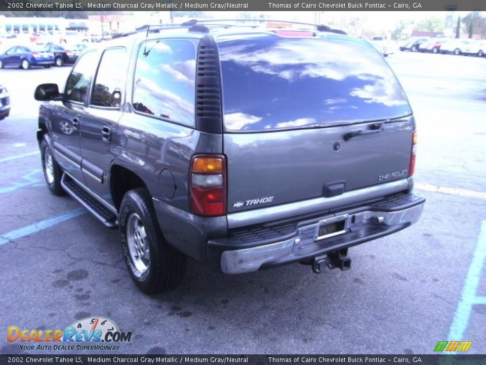 2002 Chevrolet Tahoe LS Medium Charcoal Gray Metallic / Medium Gray/Neutral Photo #7