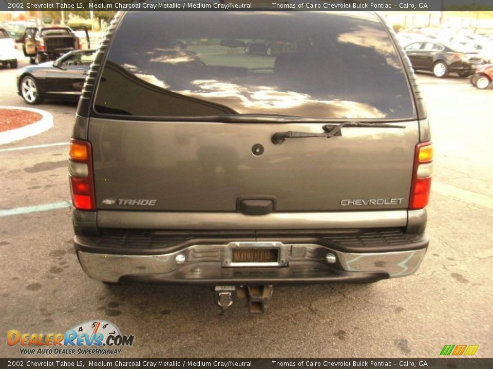 2002 Chevrolet Tahoe LS Medium Charcoal Gray Metallic / Medium Gray/Neutral Photo #8