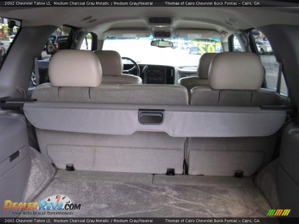 2002 Chevrolet Tahoe LS Medium Charcoal Gray Metallic / Medium Gray/Neutral Photo #12