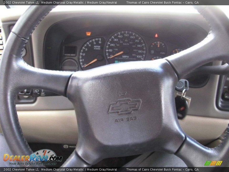 2002 Chevrolet Tahoe LS Medium Charcoal Gray Metallic / Medium Gray/Neutral Photo #27