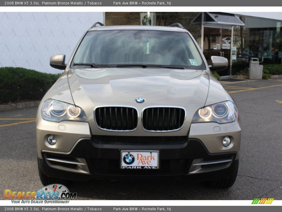 2008 BMW X5 3.0si Platinum Bronze Metallic / Tobacco Photo #2