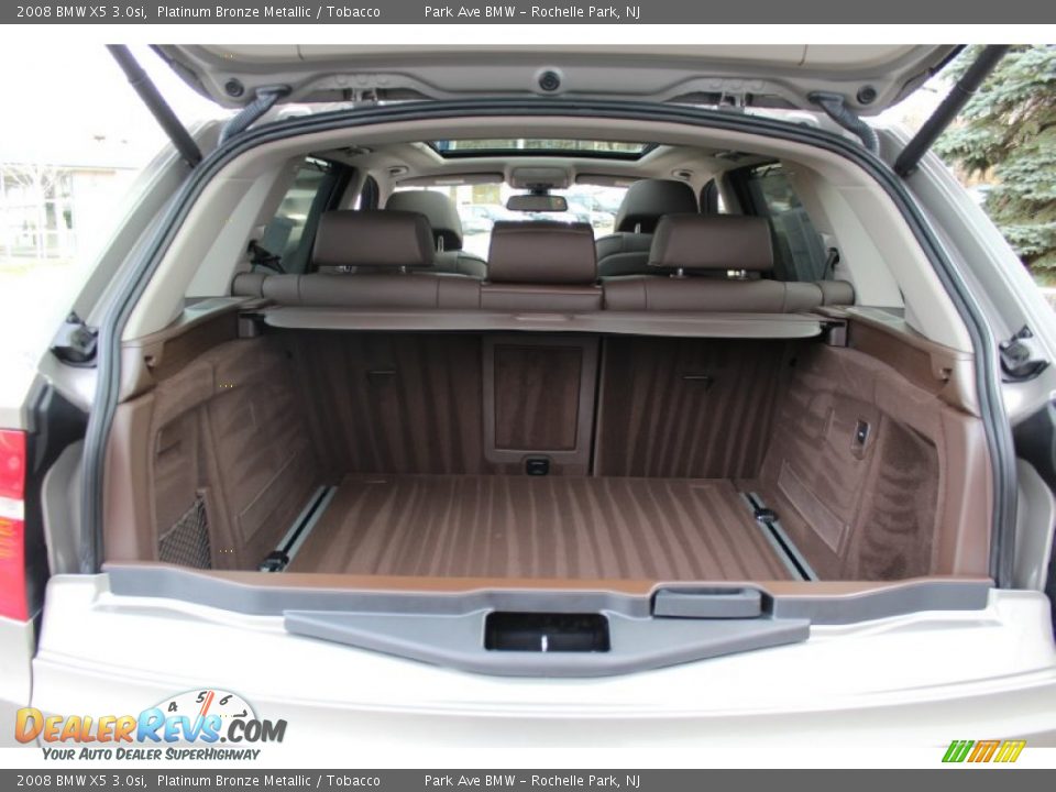 2008 BMW X5 3.0si Platinum Bronze Metallic / Tobacco Photo #21