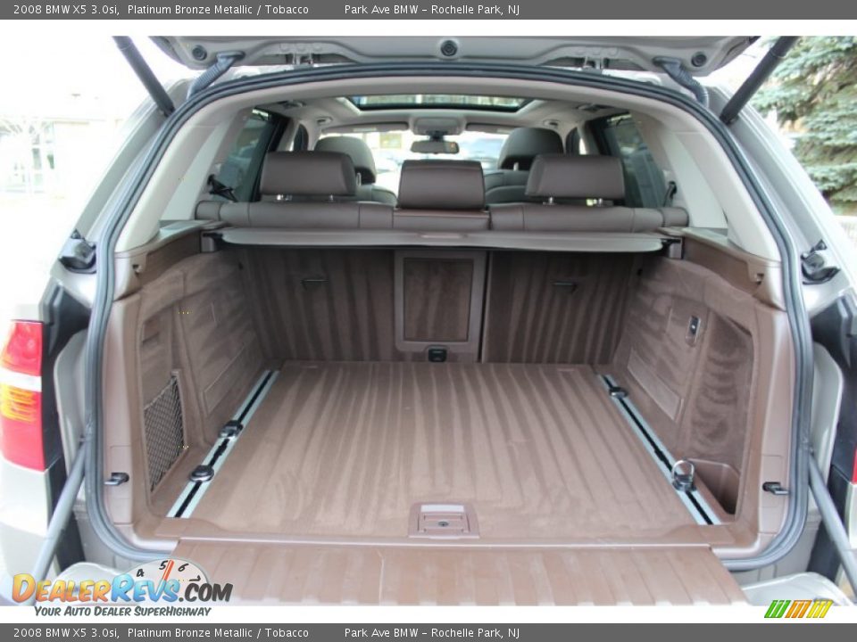 2008 BMW X5 3.0si Platinum Bronze Metallic / Tobacco Photo #22