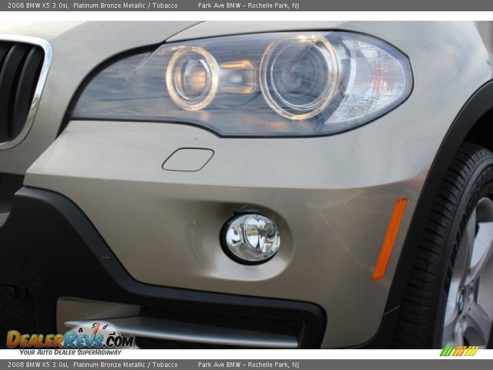 2008 BMW X5 3.0si Platinum Bronze Metallic / Tobacco Photo #31