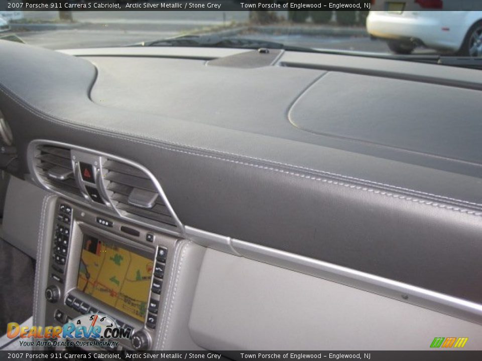 2007 Porsche 911 Carrera S Cabriolet Arctic Silver Metallic / Stone Grey Photo #20