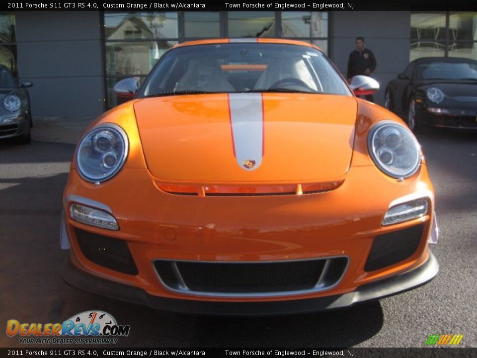 Custom Orange 2011 Porsche 911 GT3 RS 4.0 Photo #2