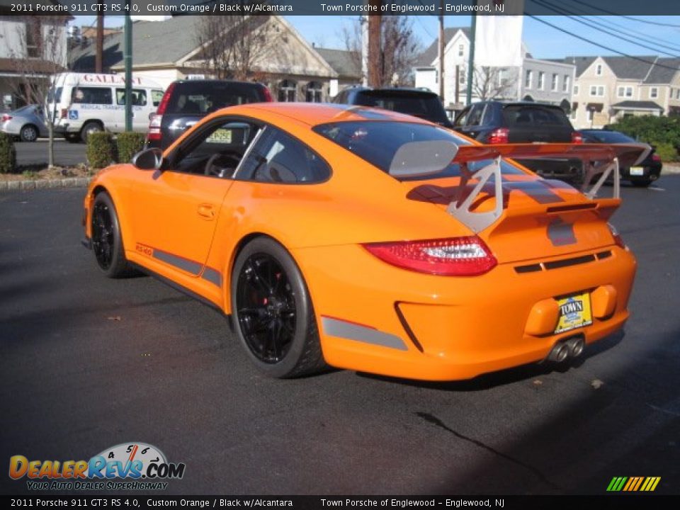 Custom Orange 2011 Porsche 911 GT3 RS 4.0 Photo #3