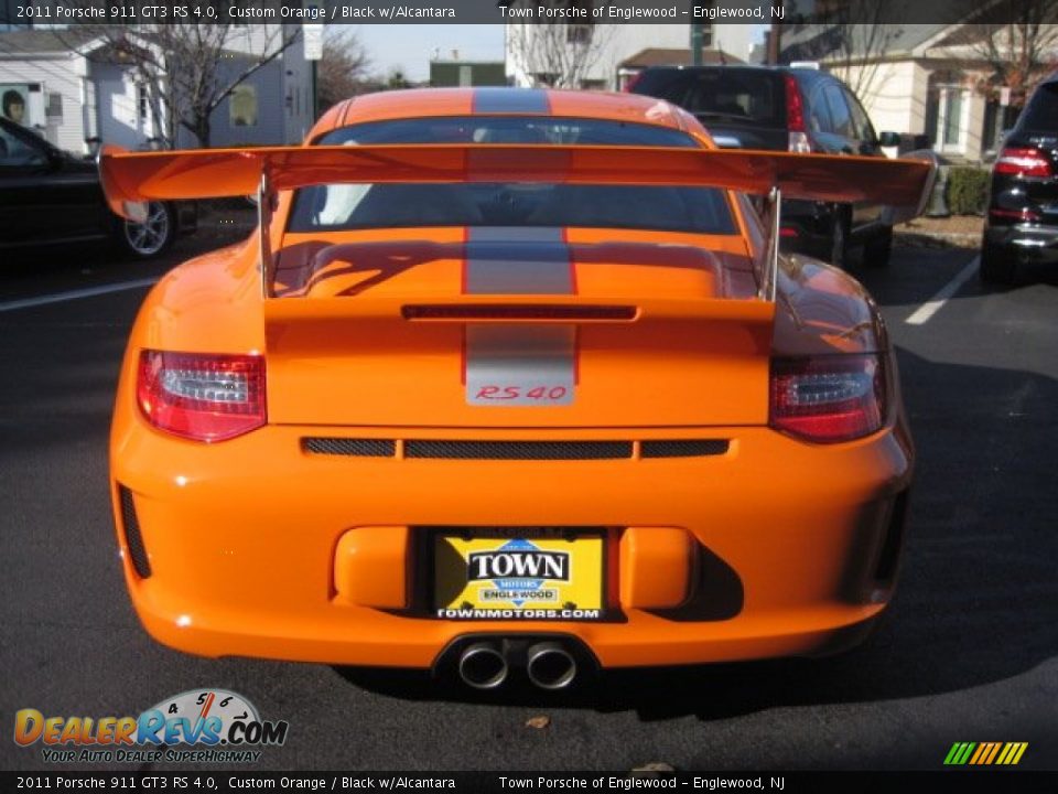 2011 Porsche 911 GT3 RS 4.0 Custom Orange / Black w/Alcantara Photo #4