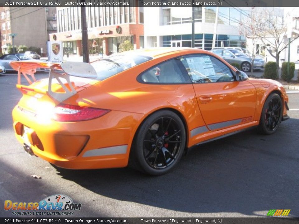 2011 Porsche 911 GT3 RS 4.0 Custom Orange / Black w/Alcantara Photo #5