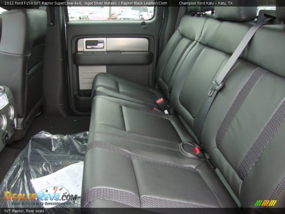 SVT Raptor, Rear seats - 2012 Ford F150