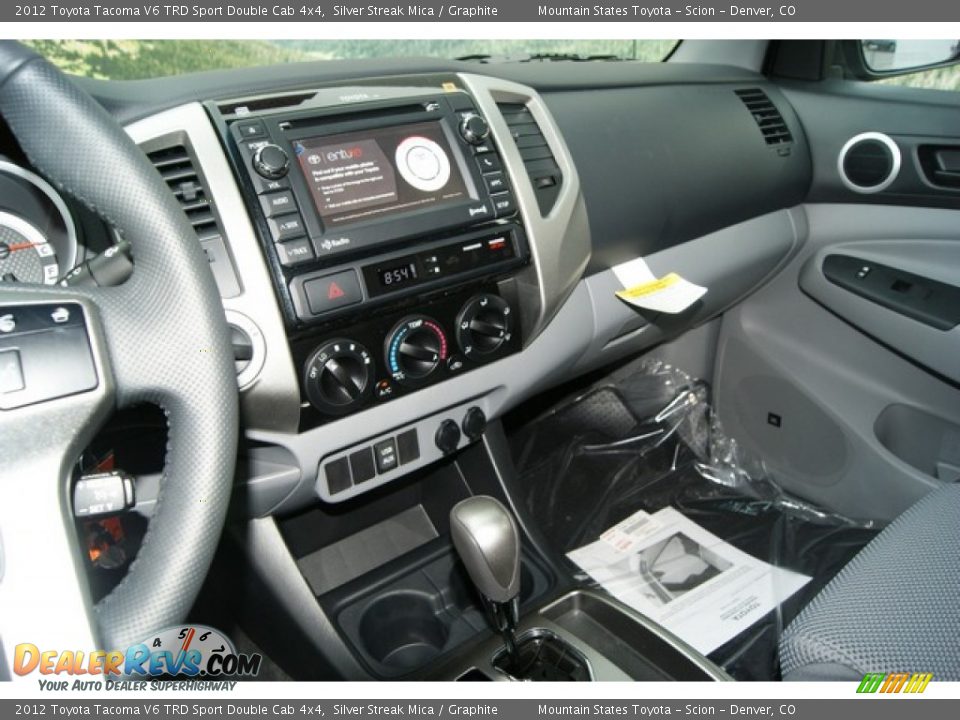 2012 Toyota Tacoma V6 TRD Sport Double Cab 4x4 Silver Streak Mica / Graphite Photo #6