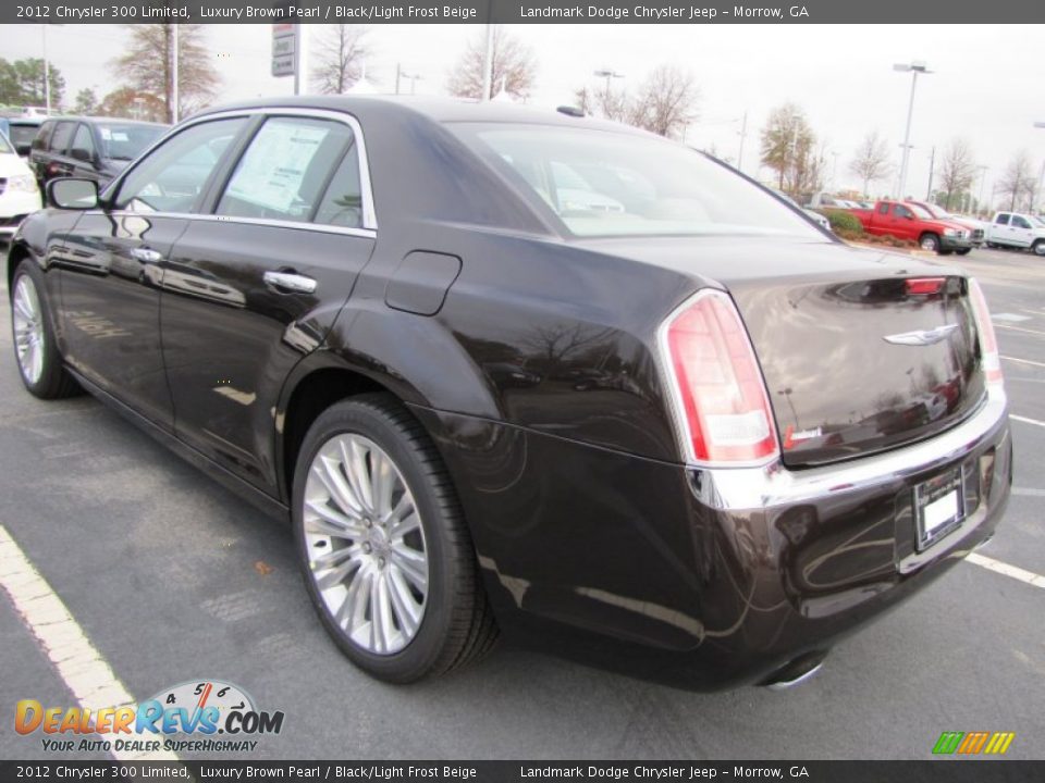 2012 Chrysler 300 Limited Luxury Brown Pearl / Black/Light Frost Beige Photo #2