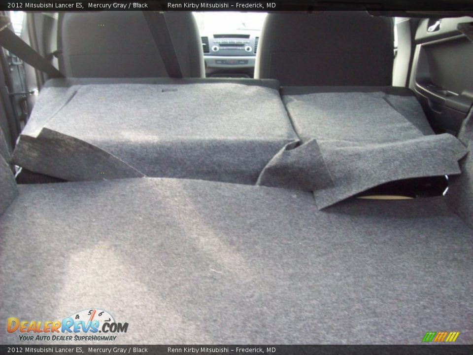 2012 Mitsubishi Lancer ES Mercury Gray / Black Photo #21