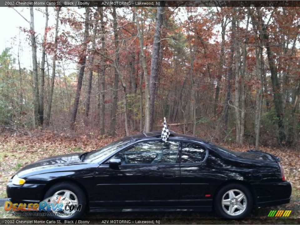 2002 Chevrolet Monte Carlo SS Black / Ebony Photo #4