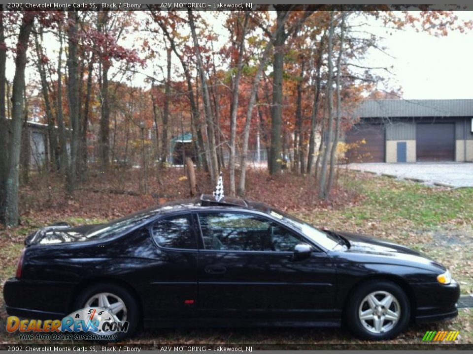 2002 Chevrolet Monte Carlo SS Black / Ebony Photo #8