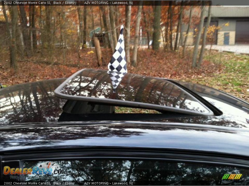 2002 Chevrolet Monte Carlo SS Black / Ebony Photo #12