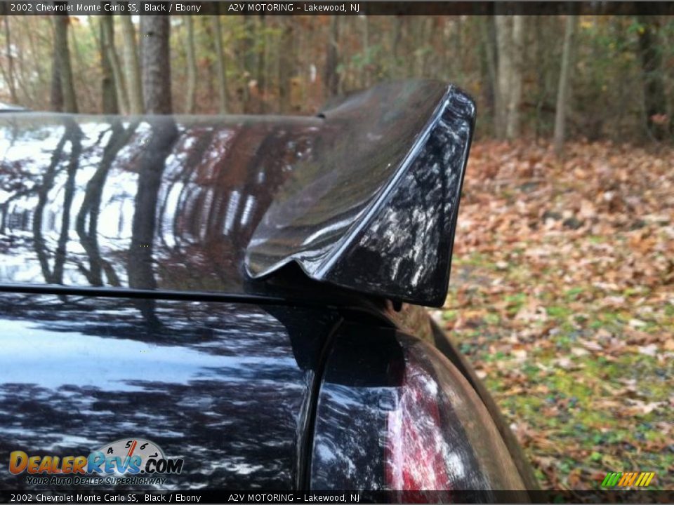 2002 Chevrolet Monte Carlo SS Black / Ebony Photo #13