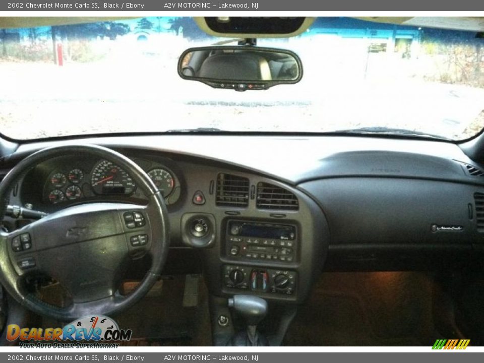 2002 Chevrolet Monte Carlo SS Black / Ebony Photo #24