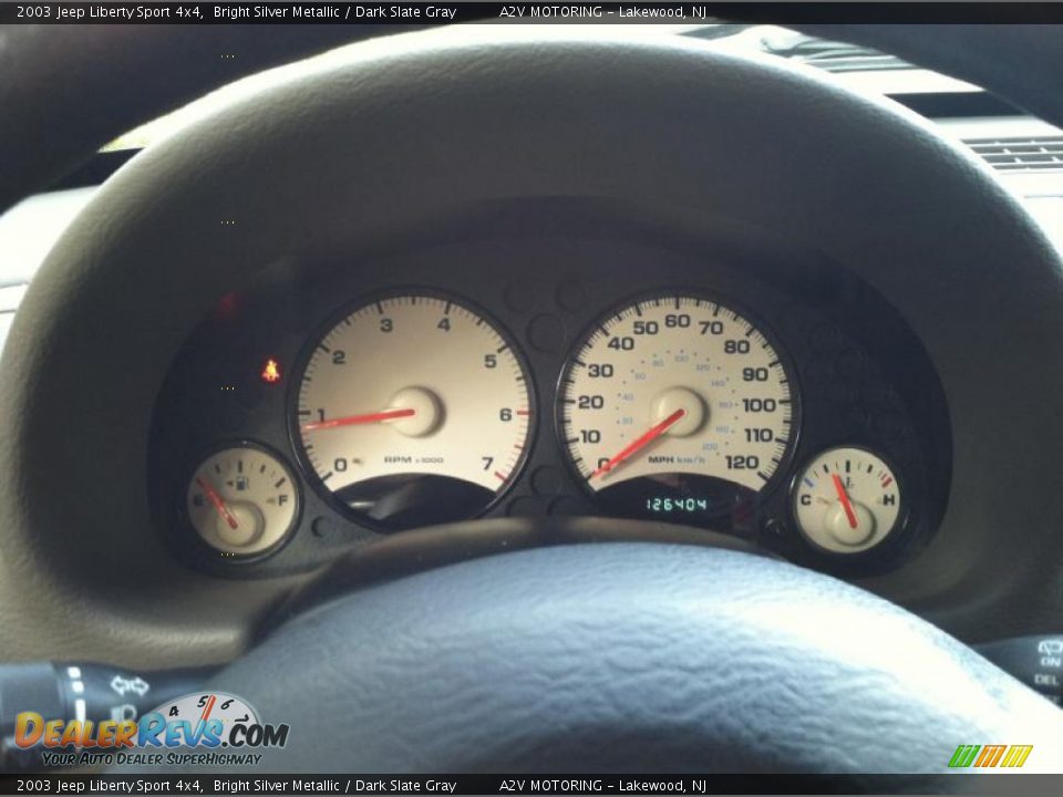 2003 Jeep Liberty Sport 4x4 Gauges Photo #24