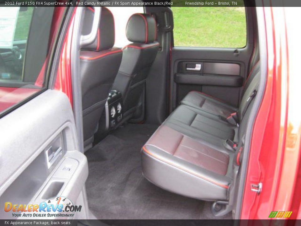 FX Appearance Package, back seats - 2012 Ford F150