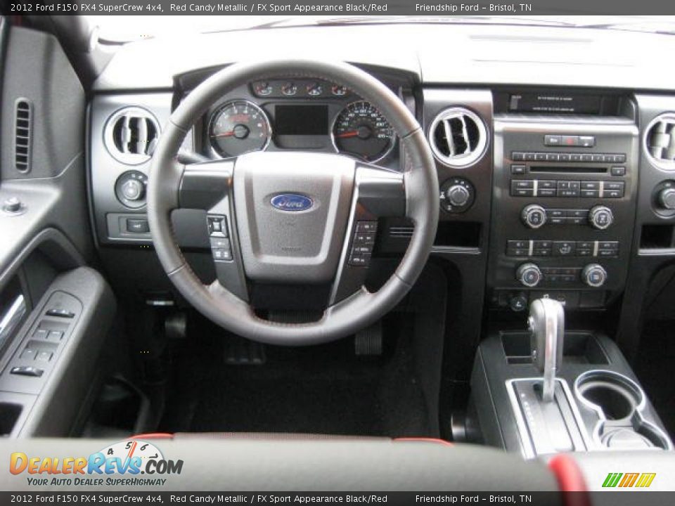 Dashboard of 2012 Ford F150 FX4 SuperCrew 4x4 Photo #28