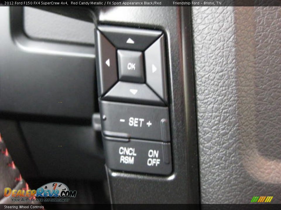 Steering Wheel Controls - 2012 Ford F150
